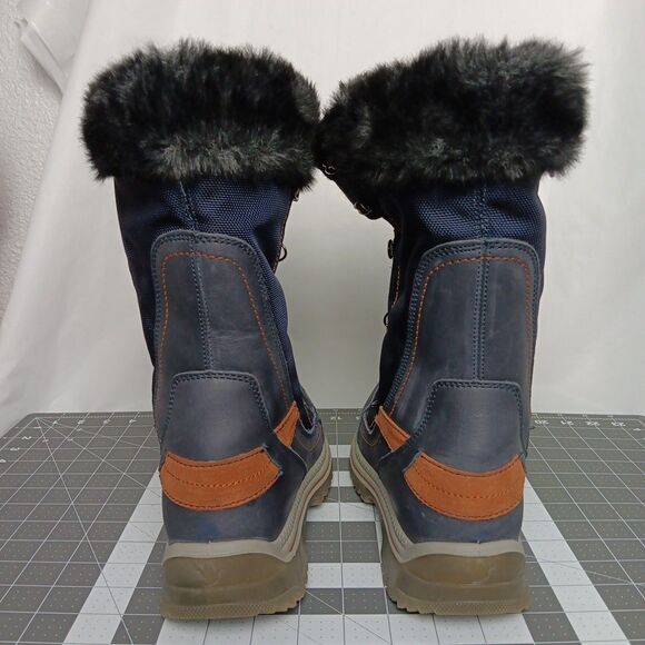 Women's Santana Canada Micah Tall Winter Boots Size 11 Weatherproof Zipper Laced - Picture 4 of 16